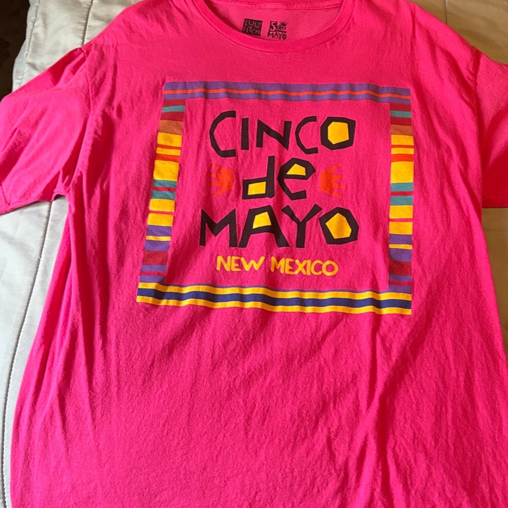 Cinco de Mayo Shirt - Pink